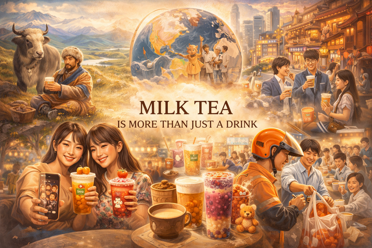 Milk tea is more than just a drink